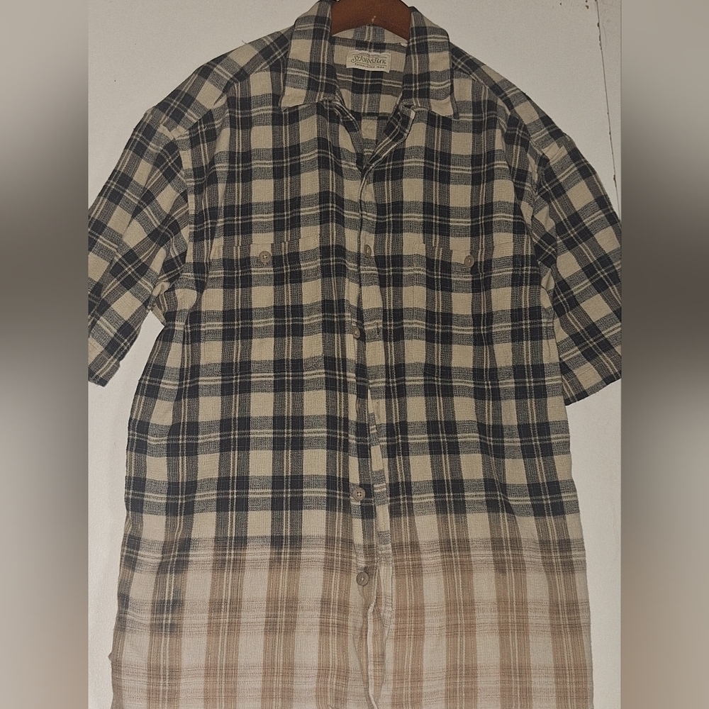 Authentic St Johns Bay Button Down Short Sleeve S… - image 2